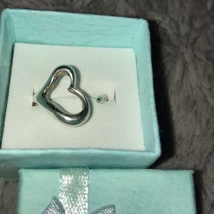 Tiffany open heart ring